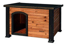 PRECISION PET PRODUCTS EXTREME OUTBACK LOG CABIN DOG HOUSE SMALL - WALNUT - Like New