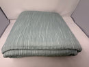 ZEST KITCHEN + HOME QUILT SET KING, TEXTURED PARALLEL STITCHING - SEAFOAM GREEN - Like New