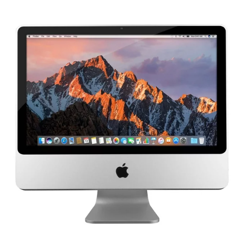 Apple iMac AIO 20" E8135 1GB 250GB HDD Radeon HD 2400 XT MB323LL/A - SILVER Like New