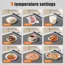 NAXBEY WARMING MAT FOR FOOD EXTRA LARGE FOLDABLE FOOD WARMING MATS - GRAY - Like New