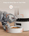 PETLIBRO AUTOMATIC CAT FEEDER WITH CAMERA 1080P HD Video 5G PET Feeder - White - Like New