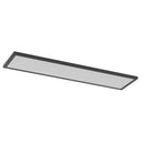 AIKVSXER MC-BP14F-50KDN 2PACK 1x4 LED Flat Panel Light, 5500LM 50W, 120V Black - Like New