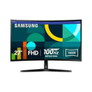SAMSUNG ESSENTIAL S3 FHD 1800R 100HZ LS27D366GANXZA - BLACK - Scratch & Dent