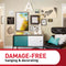 Command 5 LB Medium Picture Hanging Strips 100 White Adhesive Strip 200 Strips - Brand New