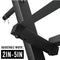 ELEVENS DUMBBELL RACK MULTIFUNCTIONAL WEIGHT STAND HOME GYM - BLACK - Like New