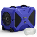 MOISWELL 190 PINTS LGR COMMERCIAL DEHUMIDIFIER WITH PUMP - BLUE - Like New