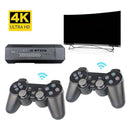 TECHBRIX X2 PLUS 4K RETRO GAME STICK, 2 WIRELESS CONTROLLERS, 128GB - Like New