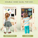 WOODURE 4-IN-1 TODDLER KITCHEN STEP STOOL, FOLDABLE LEARN, WOOD - WOOD - Like New