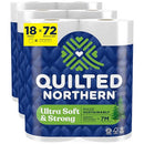 Quilted Northern Ultra Soft & Strong Toilet Paper 18 Mega Rolls = 72 Regular - Brand New