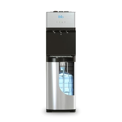 BRIO SELF CLEANING BOTTOM LOADING WATER COOLER WATER DISPENSER CLBL520SC - GREY - Like New