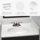 Design House Universal Cultured Marble Side Splash, 21.5" B003UH9KFG White - Brand New
