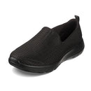 15600WNVW Skechers Women's Go Walk Joy Sneaker, Black, Size 6.5 Wide - Brand New