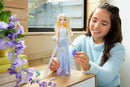Disney Frozen Elsa Fashion Doll Set, Spin & Reveal with 11 Surprises - Like New