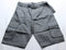 RUGGED TRAIL MEN'S CARGO 4-WAY STRETCH BELTED SHORTS - SIZE: MEN 40 - GRAY - Like New