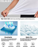 TELALEO 4 PACK WOMEN'S COMPRESSION SHIRT LONG SLEEVE PERFORMANCE BASELAYER - Brand New