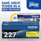 Brother Genuine TN227Y, High Yield Toner Cartridge, Replacement Yellow Toner - Brand New
