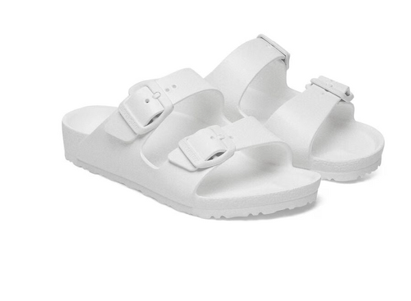 BIRKENSTOCK ARIZONA KIDS EVA US KIDS SIZE 12/12.5 - UK SIZE 11.5 - WHITE - Like New