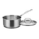 CUISINART CHEF'S CLASSIC™ STAINLESS 2 QT. SAUCEPAN WITH COVER - STAINLESS STEEL - Like New