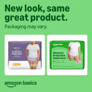 Amazon Basics Postpartum Incontinence Underwear X-Large, 45 Count, Lavender - Brand New