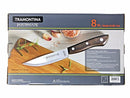 Tramontina Porterhouse Stain-Free High-Carbon Steel 8 Pc Steak Knife Set - Brand New