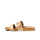 REEF CUSHION VISTA PERF SANDALS FOR WOMEN SIZE 8 SEASHELL - Like New