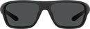 Under Armour Men's UA Battle Rectangular Sunglasses - Black (Frame), Gray - Like New