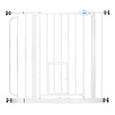 Carlson Pet Products Metal Dog Gate with Small Pet Door, Walk Through Metal Gate - Brand New