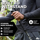 Cascade Mountain Tech Lightweight Aircraft-Grade Aluminum Trekking Poles - Like New