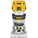 DEWALT ROUTER, FIXED BASE, 1-1/4 HP, 7.7-AMP, VARIABLE SPEED TRIGGER - GRAY - Like New