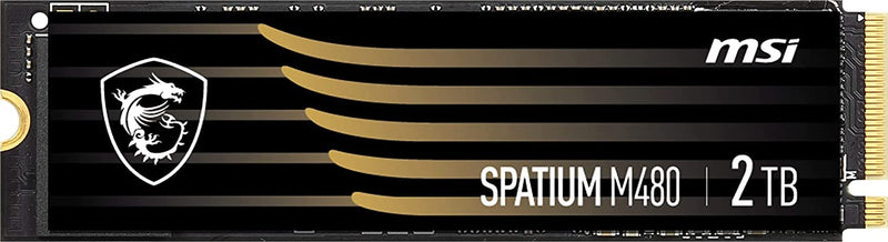 MSI SPATIUM M480 PCIe NVMe NAND 1400 TBW M.2 2TB SSD SM480N2TB New