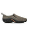 MERRELL MEN'S JUNGLE LEATHER SLIP-ON SHOE - SIZE: 11.5 - GUNSMOKE - Like New