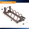 MARCI STEELBODY POWDER-COATED STEEL HORIZONTAL WEIGHT PLATE RACK - BROWN - Like New