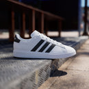ADIDAS WOMEN'S GRAND COURT 2.0 - SIZE: WOMEN 10 - WHITE/BLACK - Like New