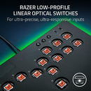 RAZER KITSUNE ALL BUTTON ARCADE CONTROLLER PS5 PLAYSTATION 5 & PC BLACK - Like New
