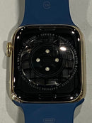 APPLE WATCH SERIES 8 (GPS + LTE, 45MM) - GOLD CASE WITH ABYSS BLUE SPORT BAND - Like New