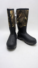 D DRYCODE Hunting Boots, Anti Slip Outdoor Rain Boots Size 9 - Black/Green - Brand New