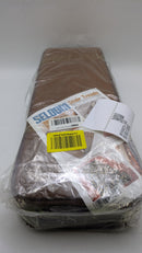Seloom Washable Non-Slip Stair Treads Carpet (25.5" x 9.25",13 Piece,Pure Brown) - Brand New