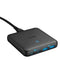 ANKER USB C CHARGER 543 65W II PIQ 3.0 & GaN 4-Port Slim Fast Wall A2046 BLACK - Like New