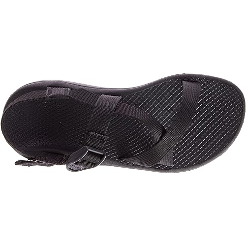 CHACO WOMEN'S Z/CLOUD SANDAL - SIZE: WOMEN 10 - SOLID BLACK - Like New