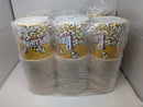 GENERIC 153 PACK LARGE POPCORN BUCKETS 85 OZ, 7 X 6.2 INCHES - Brand New