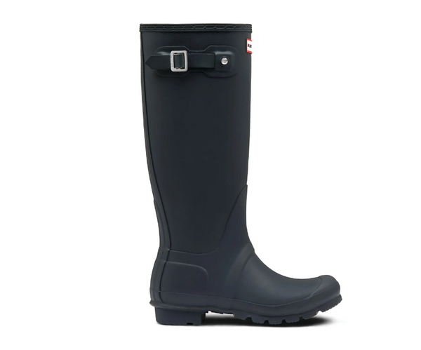 WFT1000RMA Hunter Women's Original Tall Rain Boot - Navy - 9 Like New