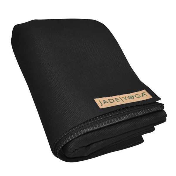 JADEYOGA VOYAGER FOLDABLE YOGA MAT - (1.6MM) - BLACK - Like New