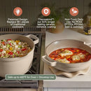 Our Place Cookware Duo 7-Piece Ceramic Nonstick Cookware Set with Strainer - Brand New