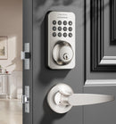 ULECOCE KEYLESS ENTRY DOOR LOCK DEADBOLT WITH HANDLE SET, Easy Installation - Like New