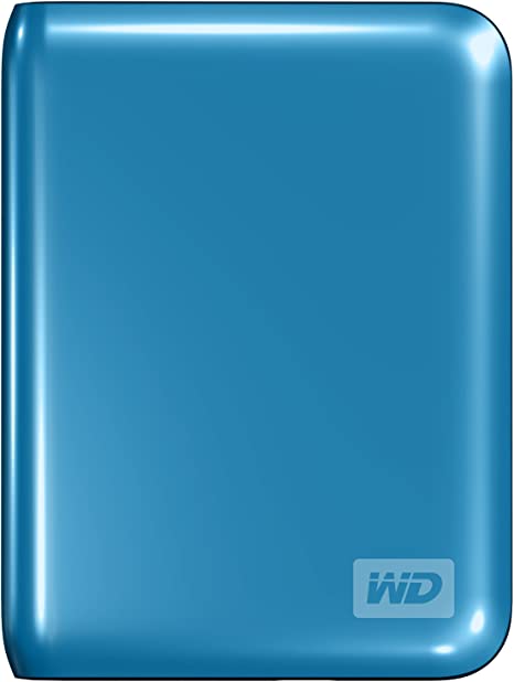 WD My Passport Essential Hard Drive 500 GB WDBACY5000ABL-NESN - Pacific Blue - Like New