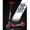VIRO RIDES VR 200 GLOW-RIDER KICK SCOOTER WITH OVER 50 LED LIGHTS - MULTICOLOR - Like New