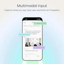 PLAUD NOTEPIN S THE WORLD'S MOST WEARABLE AI NOTE TAKER - GRAY/BLACK - Like New