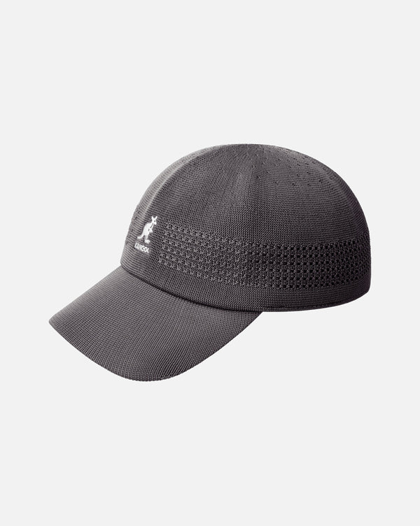 KANGOL UNISEX - ADULT BASEBALL CAP TROPIC VENTAIR SPACECAP - SMALL - CHARCOAL - Like New