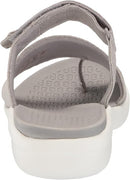 BZEES WOMENS CARRY ON SLIDE SANDAL - SIZE: WOMEN 8.5 - SILVER SMOKE CAMO - Brand New