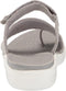 BZEES WOMENS CARRY ON SLIDE SANDAL - SIZE: WOMEN 8.5 - SILVER SMOKE CAMO - Brand New